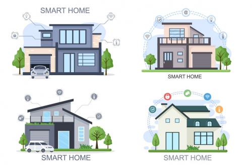 Deeezy - 20 Smart Home Technology Vector