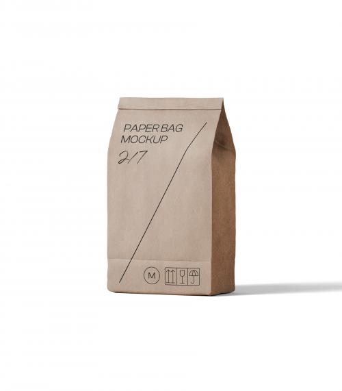 Creatoom -  Paper Bag Mockup V29 Front View