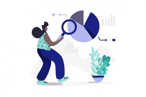 Deeezy - Social Media flat illustration