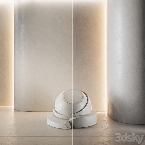 Decorative plaster | Concrete set (seamless) | 18