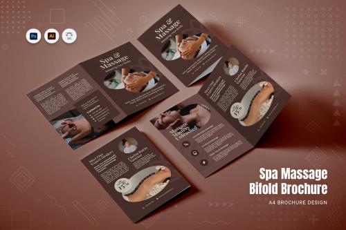 Spa Massage Bifold Brochure