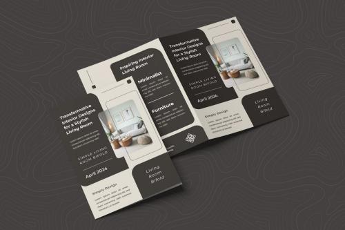 Living Room Bifold Brochure