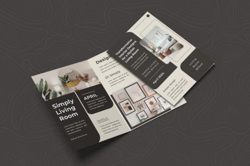 Living Room Bifold Brochure