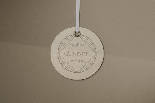 Apparel Tag & Labels Logo Mockups