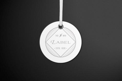 Apparel Tag & Labels Logo Mockups