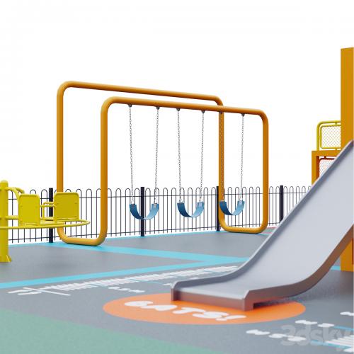 Multifunctional playground