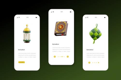 Ramadhan 3D Icon Pack