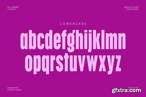 NCL Qikober - Bold Rounded Condensed Font QTYHS4R