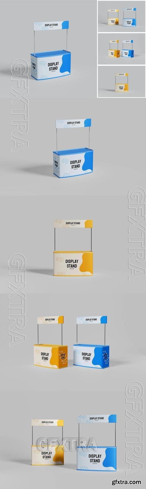 Display Stand Mockup 5QVF3YA