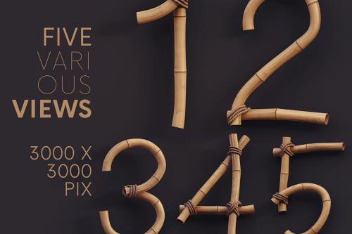 Deeezy - Bamboo - 3D Lettering