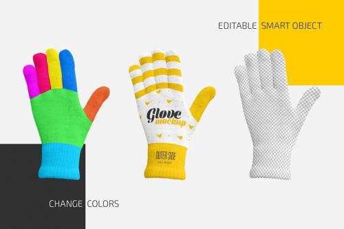 Deeezy - Winter Gloves Mockup Set