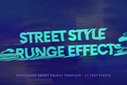 Deeezy - Street Style Grunge Text Effects