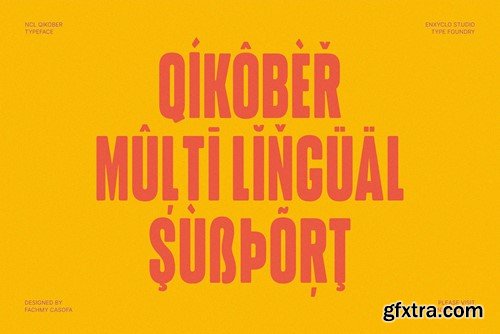 NCL Qikober - Bold Rounded Condensed Font QTYHS4R