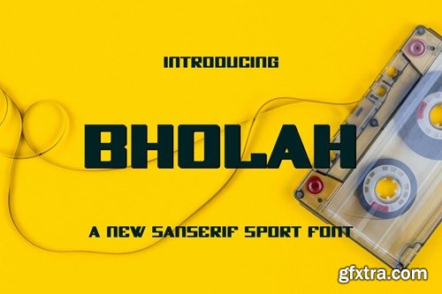 Bholah Font 8WC7T2N