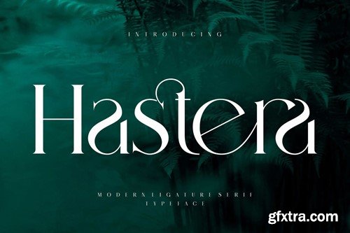 Hastera Modern Ligature Serif NY68FA3