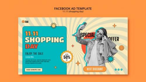 Shopping Day Template Design