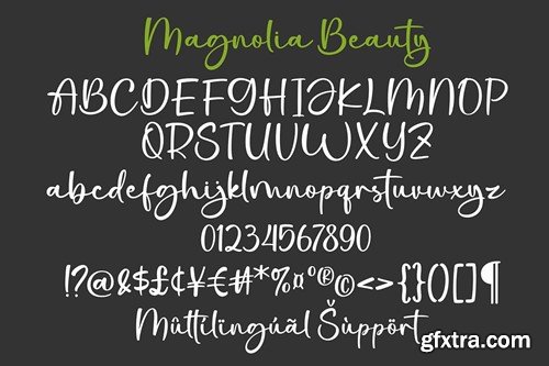 Magnolia Beauty - Beautiful Calligraphy Font 6UWJFE9