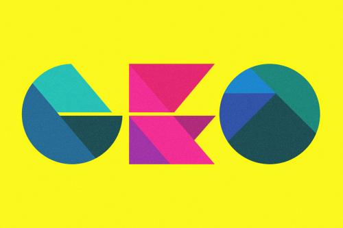 Deeezy - Colorful & Geometric Alphabet 3