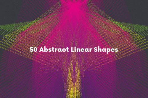 Deeezy - 50 Abstract Linear Shapes