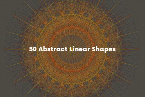 Deeezy - 50 Abstract Linear Shapes