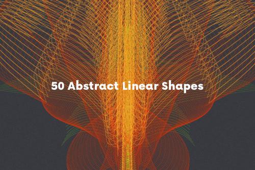 Deeezy - 50 Abstract Linear Shapes