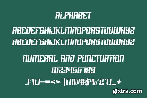 Gorgona font 9PHBTNE