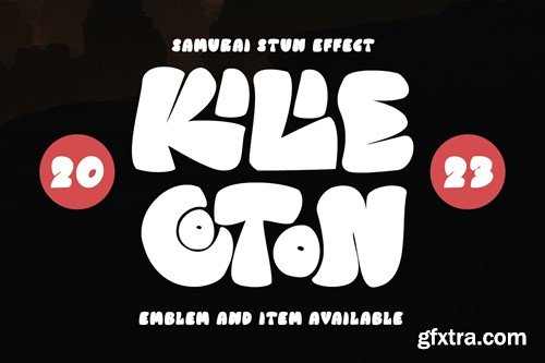 Fiton Kiton Display Font FMME6LW