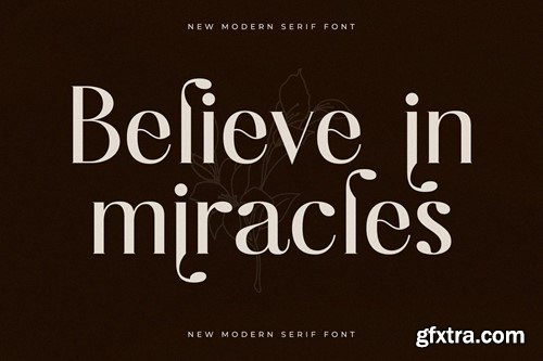 Rolisand Modern Serif Font JH7NXRV