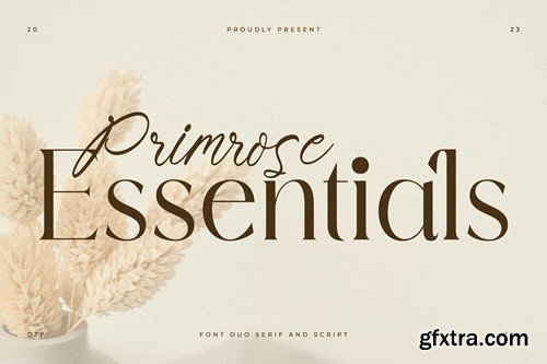 Primrose Essentials Font Duo K7V33SD