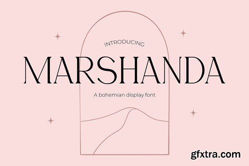 Marshanda - Elegant Serif Modern Font JCWC324