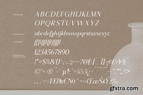 Fonphoria Modern Serif Font QKW6QTW