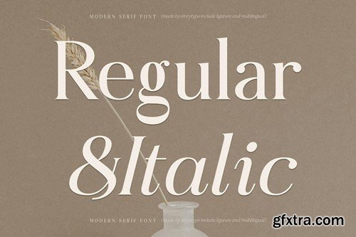 Fonphoria Modern Serif Font QKW6QTW