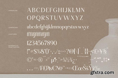 Fonphoria Modern Serif Font QKW6QTW