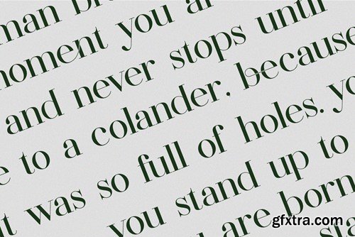 Bethia Modern Serif Font RJ22AQF