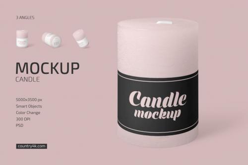 Deeezy - Candle Mockup Set