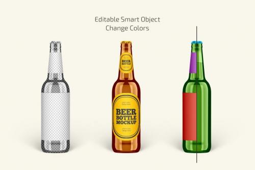 Deeezy - Beer Bottle Mockup Set