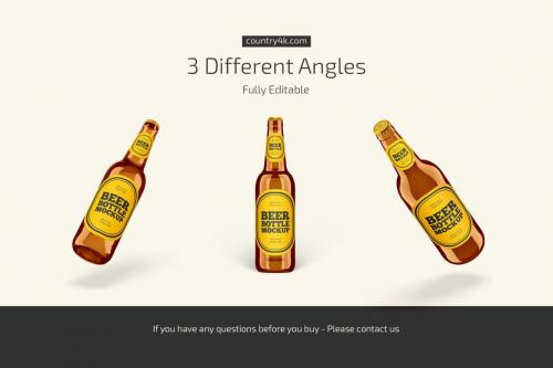 Deeezy - Beer Bottle Mockup Set