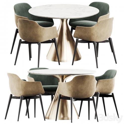 Marelli &amp; West elm Silhouette dining set