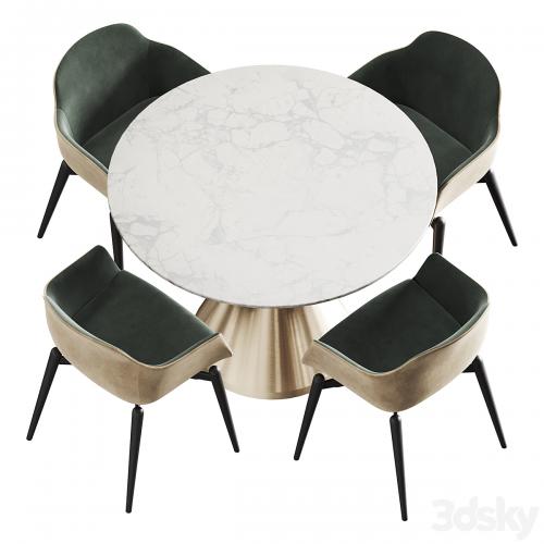 Marelli &amp; West elm Silhouette dining set