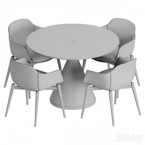 Marelli &amp; West elm Silhouette dining set