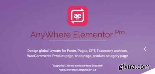 AnyWhere Elementor Pro v2.26.2 - Nulled