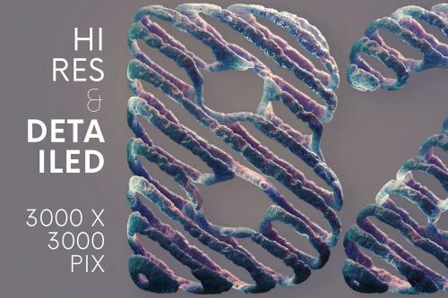 Deeezy - Alien DNA Science - 3D Lettering
