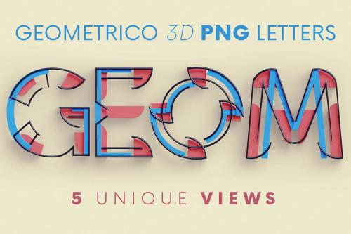 Deeezy - Geometrico - 3D Lettering