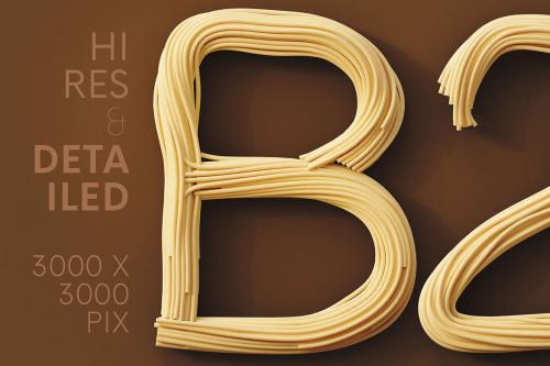 Deeezy - Spaghetti - 3D Lettering