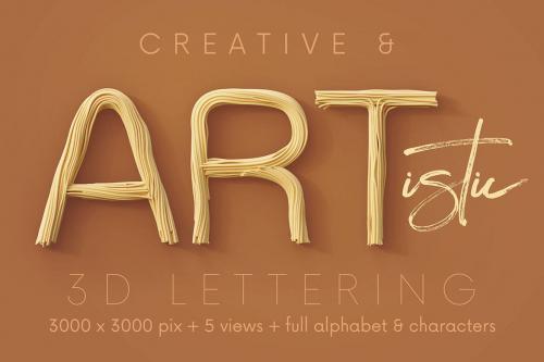 Deeezy - Spaghetti - 3D Lettering