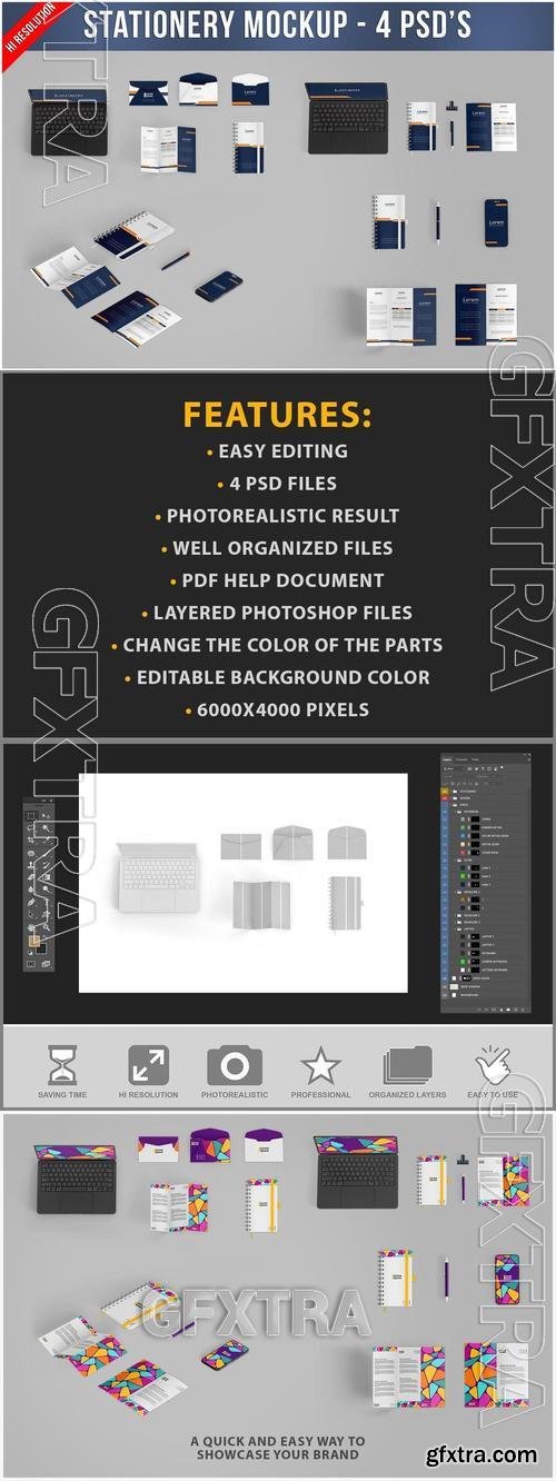 Stationery Mockup AK5VTFR