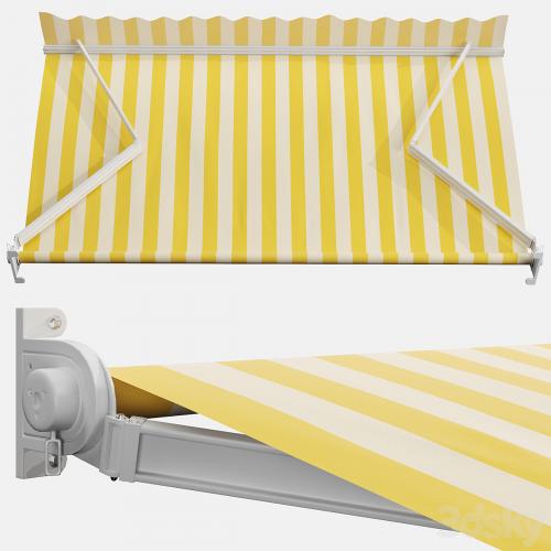 Awning set 3 (striped)