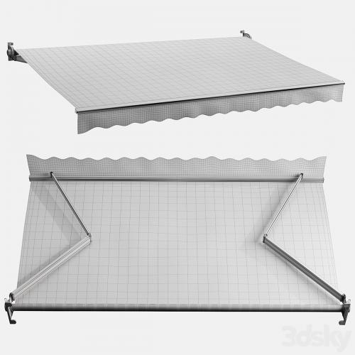 Awning set 3 (striped)