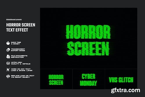 Horror Screen Text Effect 2MAZH5G