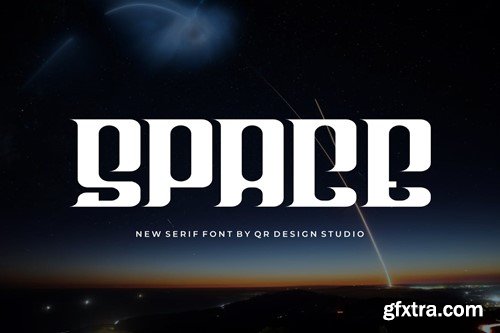 Space Authen - Serif Font JSVELHC